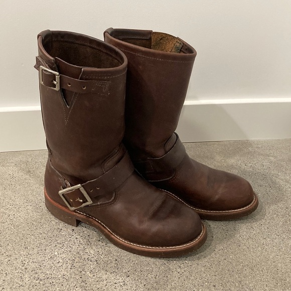 Red Wing 2991 Engineer Boot Brown Leather Discontinued Rare Men's 5 Women’s 7 - Picture 3 of 7